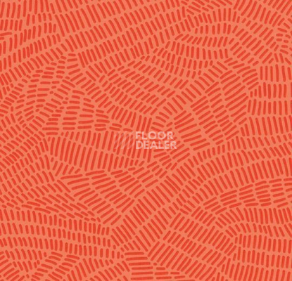 Линолеум Forbo Sarlon Graphic 15dB 406T4315 red doodle фото 1 | FLOORDEALER